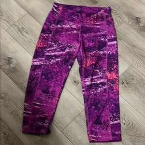 Champion size small capri. Colorful and bright